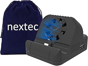 Switch Dock for Nintendo Switch/Switch OLED (Nintendo Switch Docking Station for TV & Charging Dock) Portable Nintendo Switch Dock TV Adapter Stand (4K HDMI 3.0) – Super Small (Black/No Cables)