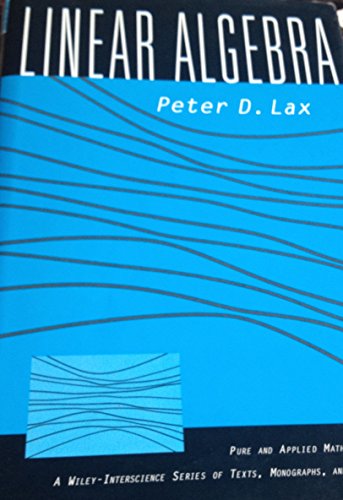 Linear Algebra (Pure & Applied Mathematics) view 2