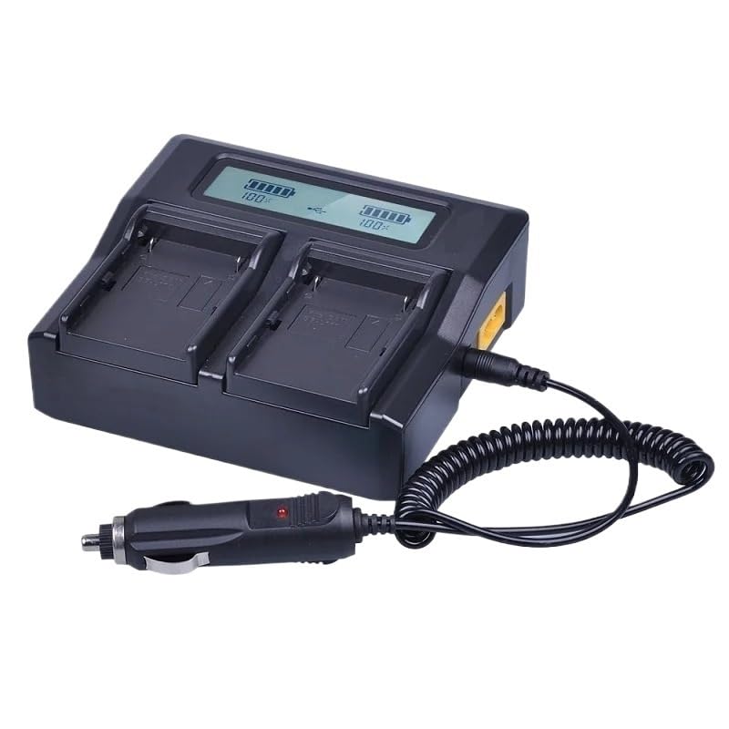 Caricabatterie Rapido Doppia Batteria BT-65Q BC-30D For Batteria Agli Ioni Di Litio Topcon BT65Q GTS 900 E Stazione Totale GPT 9000(EU)