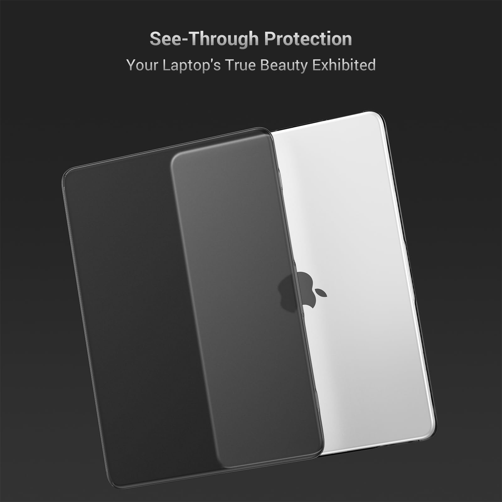 MOSISO Funda Compatible con MacBook Neo 13 Pulgadas A18 Pro 2026 A3404, 5 en 1 Resistente Arañazos Funda Protectora Rígida&Bolsa Portátil&Tapa Teclado&Pantalla Protector&Cámara Web,Negro