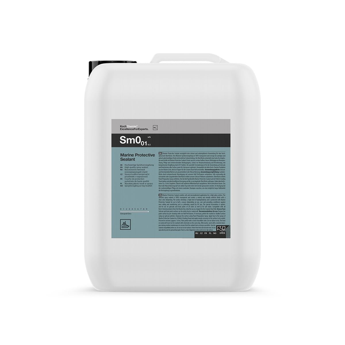 Koch Chemie Marine Protective Sealant 5L Sprühversiegelung Boot Gelcoat Lack hydrophob UV Schutz Glanzversiegelung Yacht