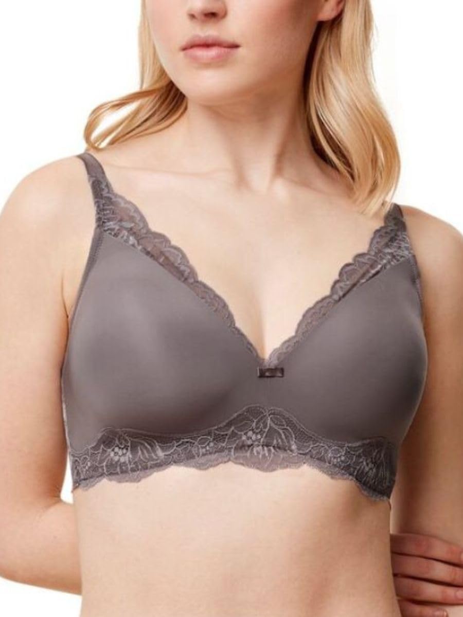 Triumph Damen Amourette Charm T P Bra, Pigeon Grey, 85D