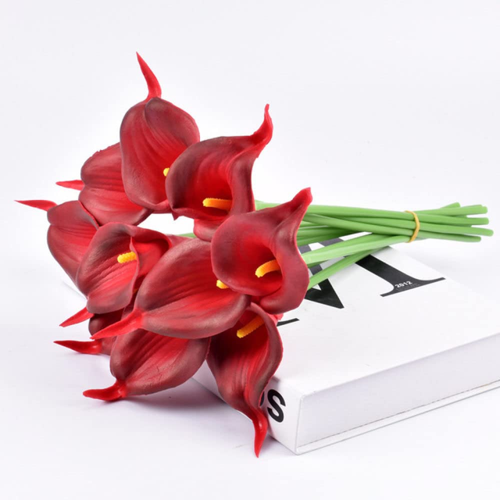 Fleurs Artificielles Calla Lily pour Décoration Table et Mariage 34 cm