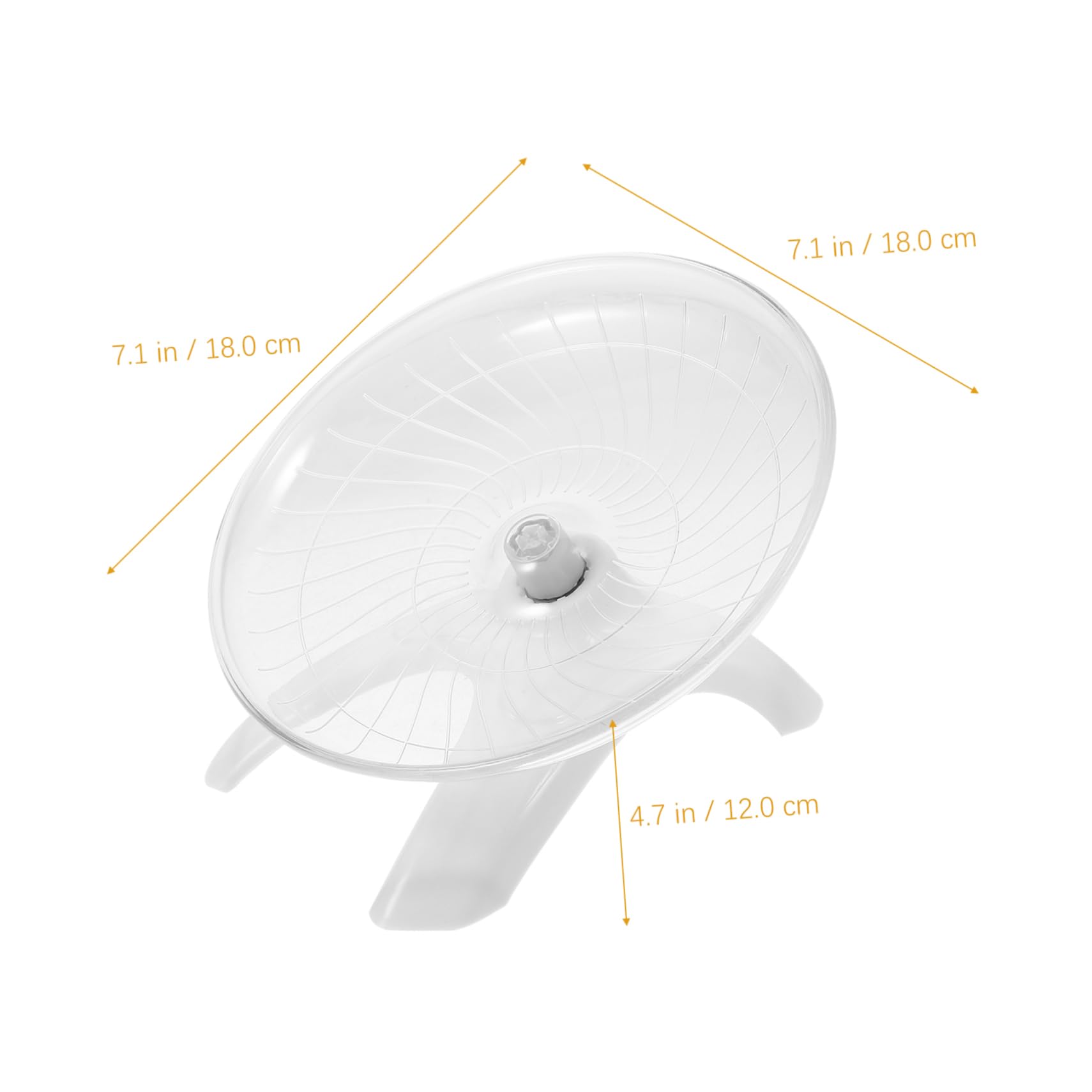 INOOMP 3piezas Rueda De Ejercicio Silenciosa para Hámster y Pequeños Roedores para Hámsters Chinchillas y Ardillas Accesorio De Cuidado para Mascotas Pequeñas Diseño Ergonómico y
