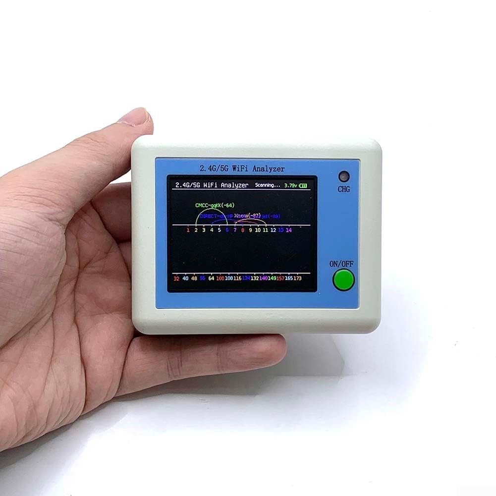 WLAN Signalanalysator 2.4G 5G mit 2.4 Zoll Display