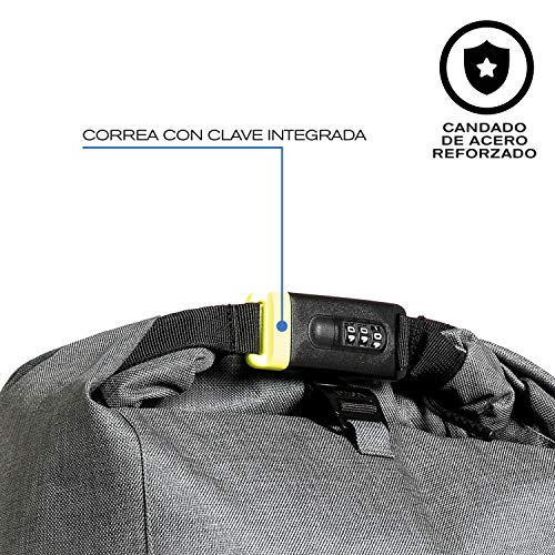 Xd Design Urban Zaino Antifurto E Antitaglio Grigio (Borsa Viaggio) - 3