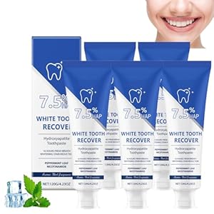 Vkaoess 7,5% Hydroxylapatit-Zahnpasta (5 STÜCKE)