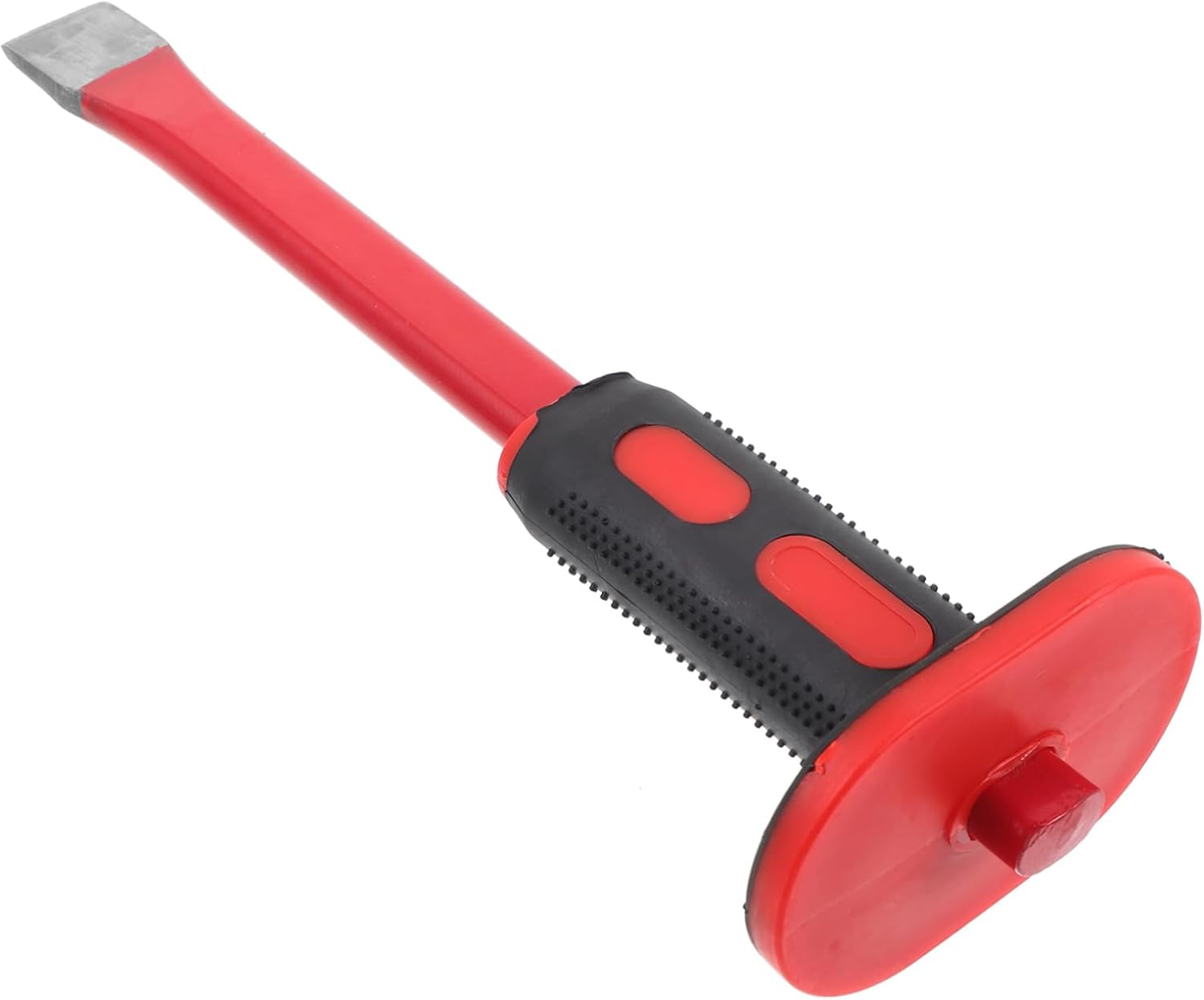 jojofuny Stone Carving Tool Heavy Duty Concrete Chisel Demolishing Chisel Handguard Construction