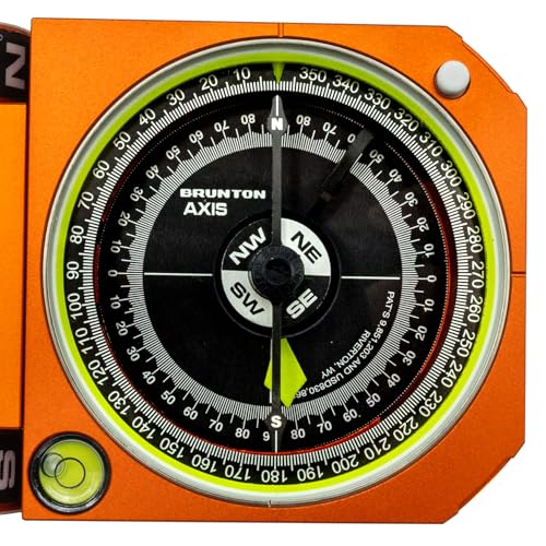 Brunton AxisTM Transit, Azimuth (0–360°) - Brújula Geológica Profesional miniatura 6