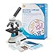 Produktbild SWIFT Durchlicht- und Auflicht-Mikroskop für Kinder 40X-400X Vergrößerung Einsteiger Monokular Verbundmikroskop mit Glasoptik, inklusive 31 Stücke Zubehör-Kit mit vorbereiteten Objektträgern und mehr