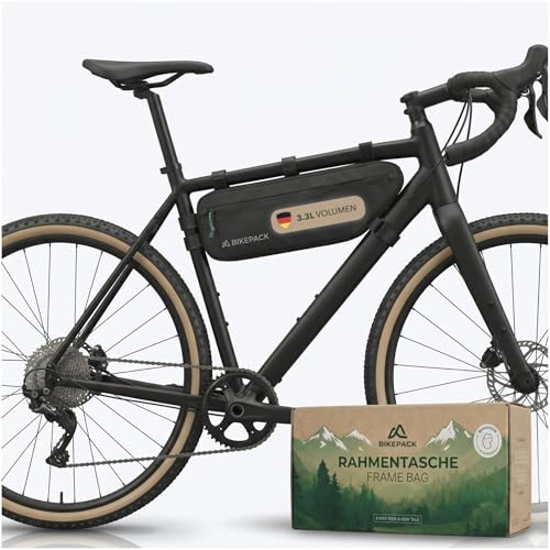 BIKEPACK Rahmentasche Fahrrad - Oberrohrtasche Bikepacking Rennrad Gravel