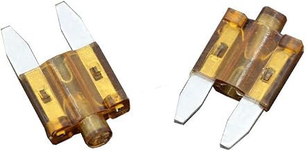 10 PCS 5A~40A Inserts car Insurance Tablets Small Fuse with lamp car Inserts Fuse(10PCS 7.5A Small)