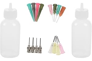 Complete Henna Tattoo Kit with Nozzles & Bottles