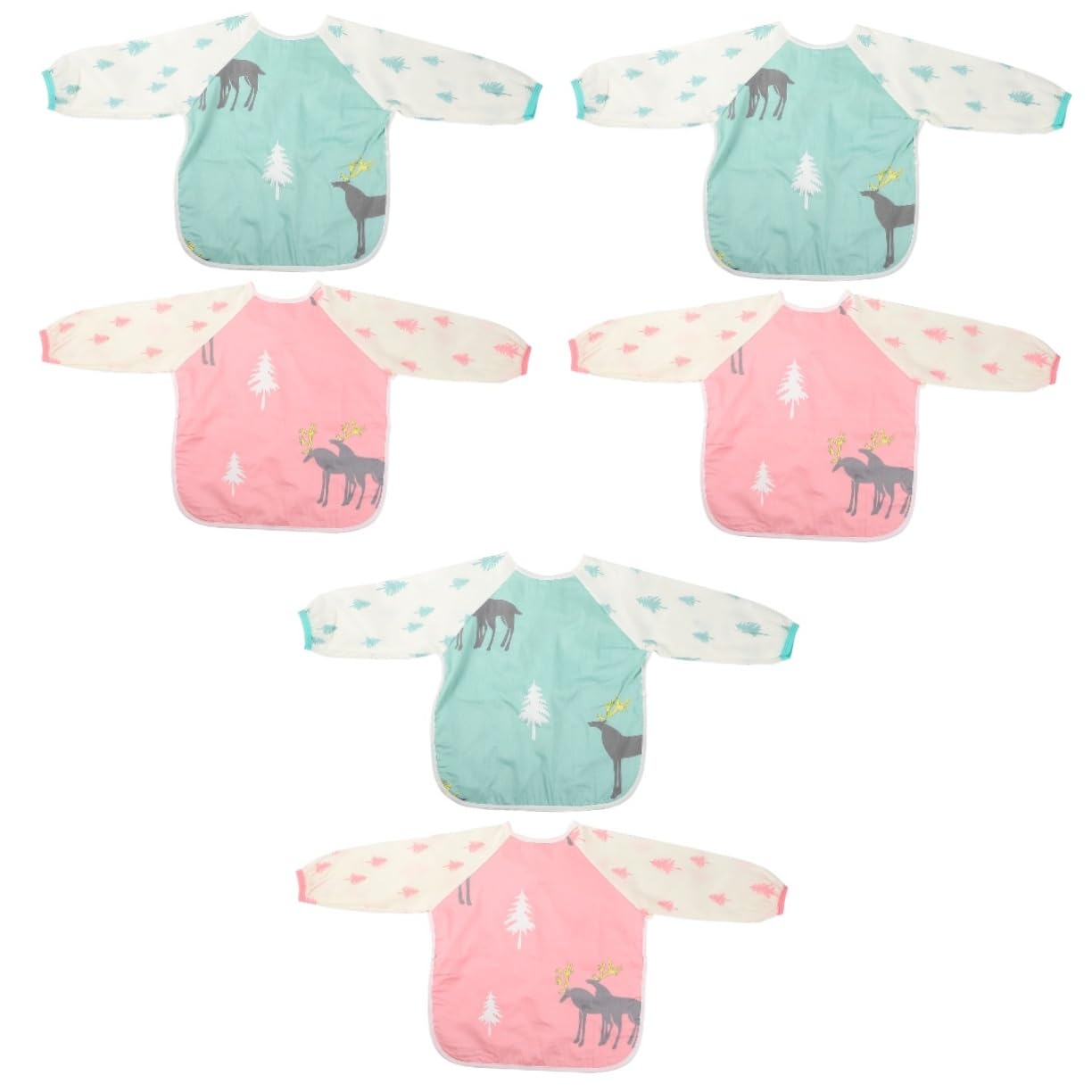 Toyvian 4 Pezzi Grembiule Per Bambini Grembiule Bavaglini Infantili Grembiuli Per I Bambini Bavaglino Grembiule Per Bambini Tpu Grembiule Mangiare Grembiuli Cartone Animato Bavaglino