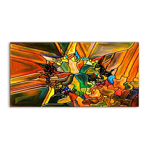 Image sur verre 120x60cm salon chambre - Décoration murale art photo en verre trempé