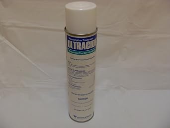 BASF Ultracide Flea IGR Adulticide Aerosol - Pyrethrin & Pyriproxyfen Spray - 20 Ounce Commercial Size