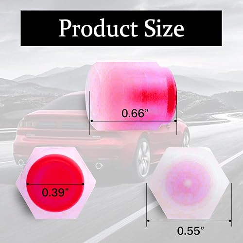 Miniatura 2 de Tapas de vástago de válvula de neumático cubierta de tapas de aire de neumáticos nocturnos tapa de vástago de válvula de rueda de automóvil