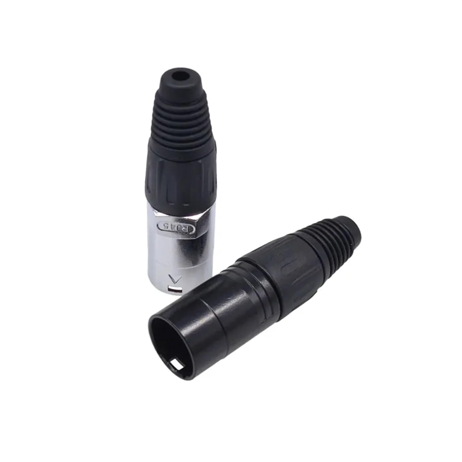 1Pcs D Type Connector RJ45 Panel Mount 8P8C Waterproof NE8FDP NE8FDE Network Connectors(RJ45-Silvery plug)