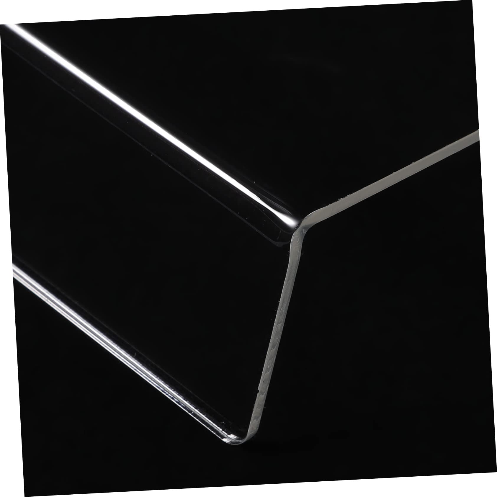 OSALADI Acrylic Keyboard Riser Stand Desk Keyboard Lifter for Office Tilt Adjustable Aesthetically Designed