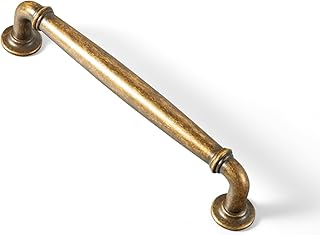 Goo-Ki Cabinet Handles Antique Brass Drawer Pulls 5.04