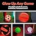 GlowCity Glow in The Dark Football - Size 3 Light Up LED Ball for Kids Ages 8-12 - Cool Sports Gift for Night Outdoor Games - Birthday Gifts Ideas for Kids & Teen Boys Ages 6 7 8 9 10 11 12 Toys Stuff