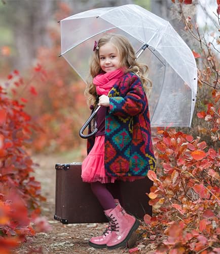 DADAWEN Boys Girls Glitter Ankle Boots Lace Up Waterproof Combat Boot With Side Zipper (Toddler/Little Kid/Big Kid)2