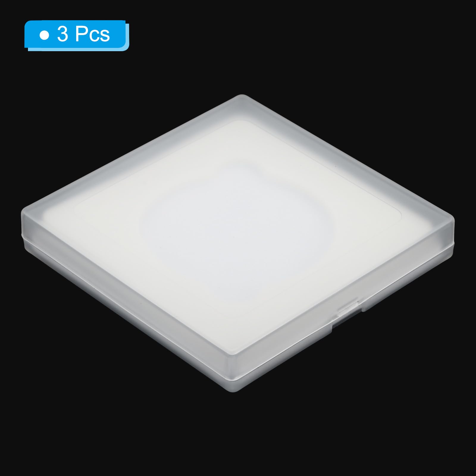 PATIKIL 67mm Boîtier de Filtre d'Objectif, 3Pcs Résistant à l'Eau et Anti-Poussière en Plastique