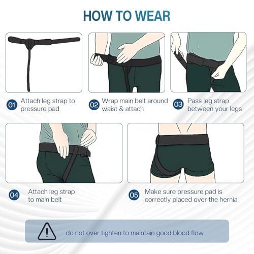 Faja Abdominal para Hernia para Hombre X-Large miniatura 6