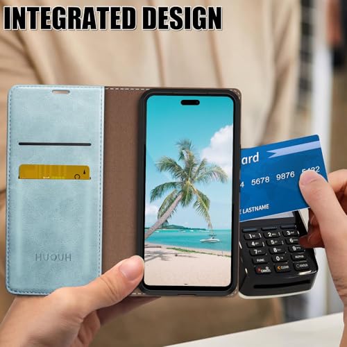 Coque iPhone 13 Pro Max anti-piratage RFID étui portefeuille