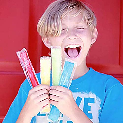 Febsnow 86-Q031 160 Disposable Ice Popsicle Mold Bags| Bpa Free Freezer Tubes With Zip Seals | For Healthy Snacks, Yogurt Sticks thumb #5