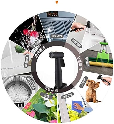 JSEIAJB Bidet Sprayer for Toilet, Stainless Steel Bathroom Handheld Spray, Best Used for Personal Hygiene and Potty Toilet Hygiene-Perfect