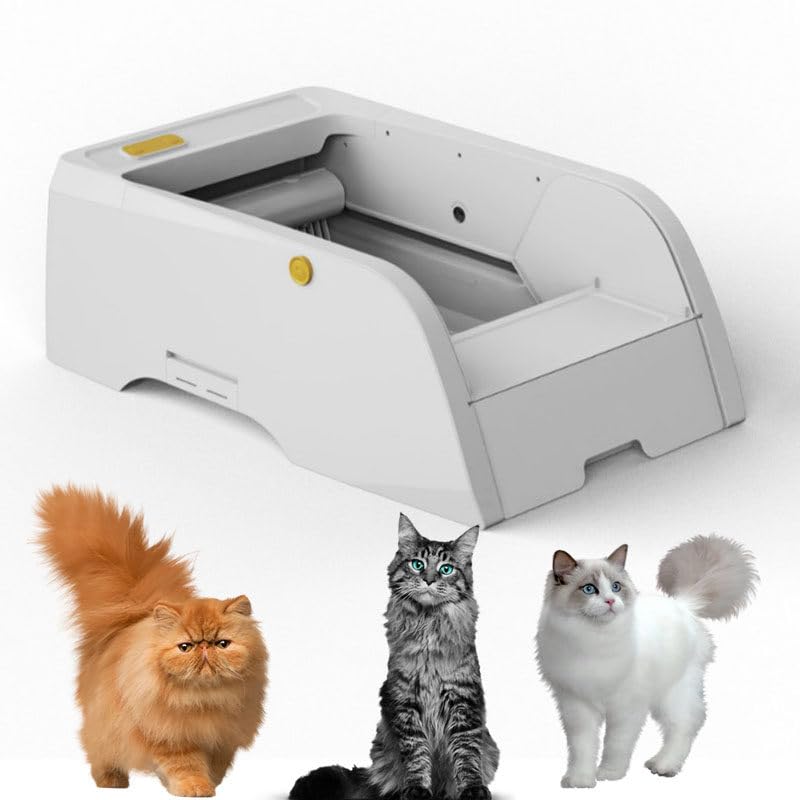 Litière automatique pour chat pour éliminer définitivement les mauvaises odeurs