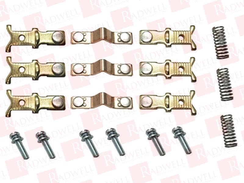 RADWELL Verified Substitute LC1D5011G6-SUB-CONTACT-KIT 3 Poles, 50AMPS, Contact KIT, Substitute Contact KIT for Schneider Electric LC1D5011G6