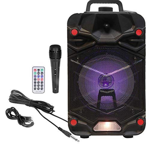 Image of Tronica VIBRA 20 Watt 6.5 Channel Wireless Bluetooth Party Speaker (Jet Black)