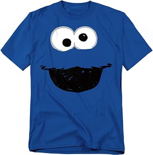 Sesame Street Big Face Crayon Sketch Costume Unisex Adult T Shirt Collection