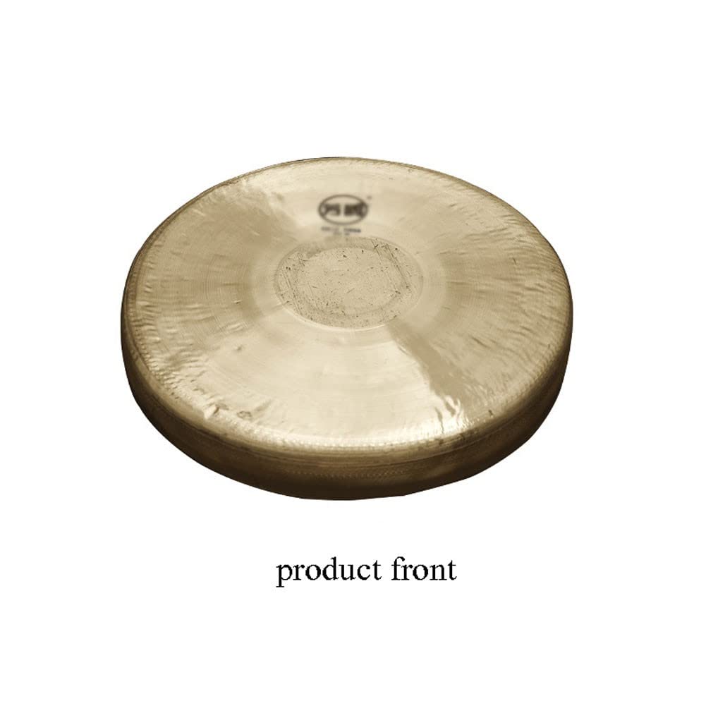Gong Tibetano Gong Gong Chino Multiusos - 30 cm, Incluye mazo de Gong Chino Tradicional y Cuerda para Usar en Yoga(Color:45cm,Size:)