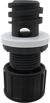 Cooler Drain Plug Replacement for YETI RTIC ORCA Model Coolers, Black