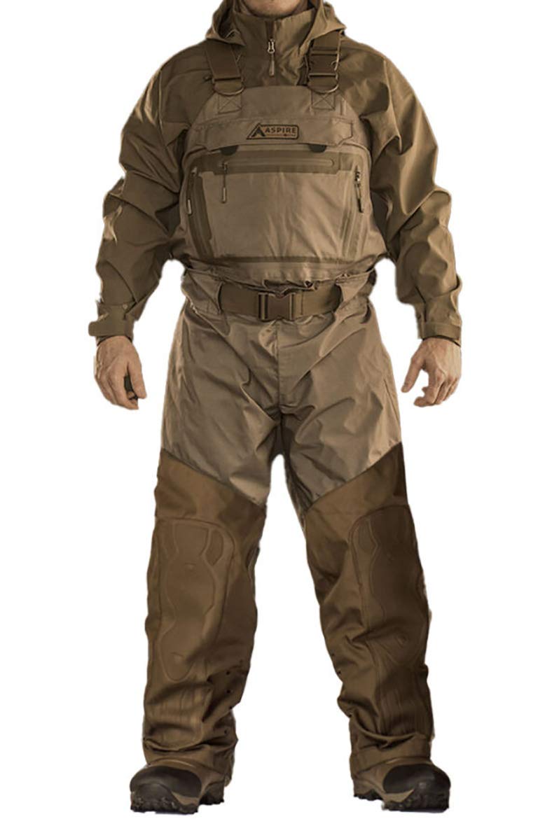 BANDED Men's Male Aspire Collection Catalyst All-Season Breathable Waterproof Insulated Chest Waders, Crocodile, 13