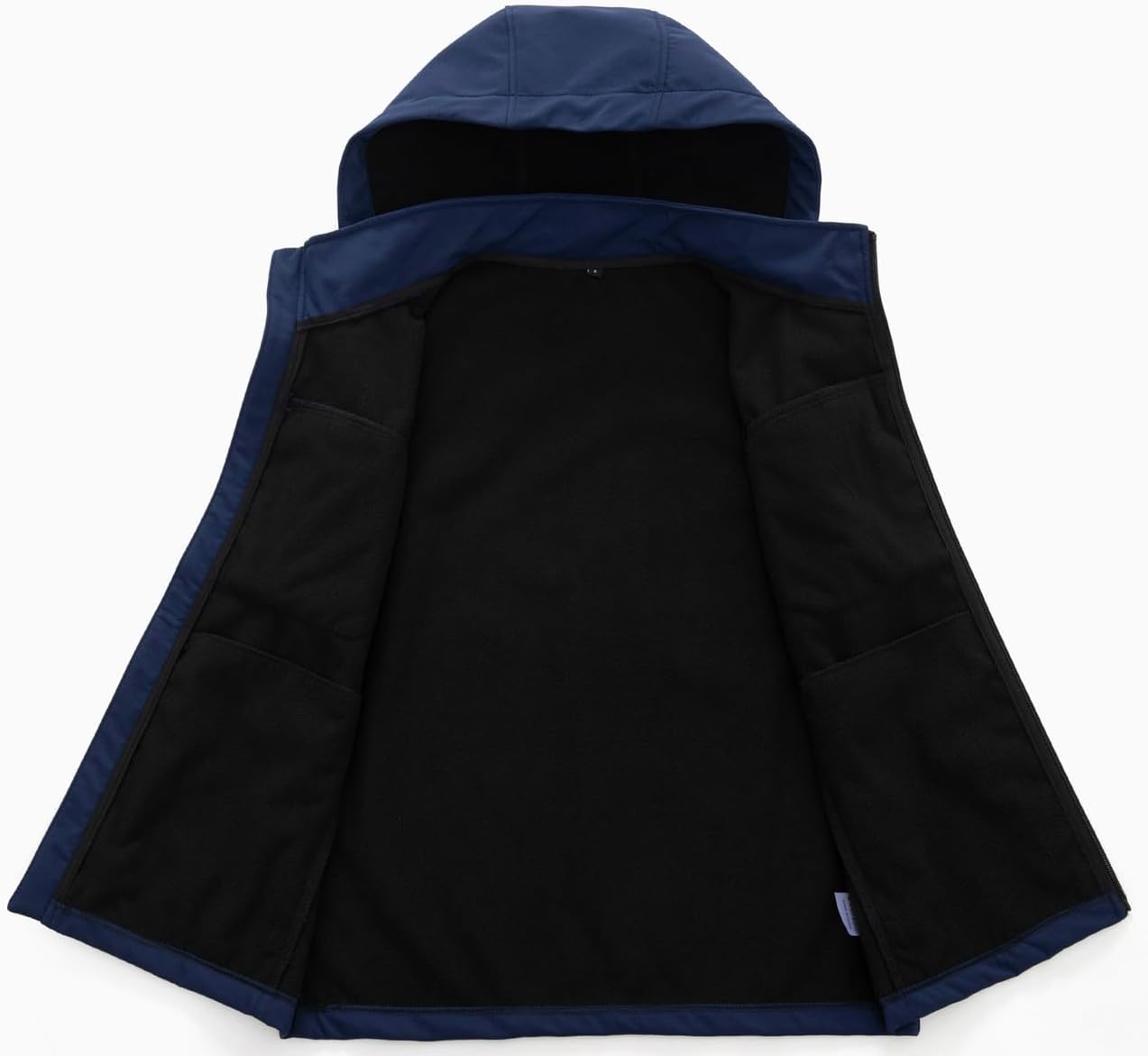 KVE Men's Softshell Vest Windproof Lightweight Golf Vest Outerwear with Pockets, Sleeveless Jacket for Sports - Image 3