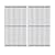 Htanch SF1192(2-Pack) Stainless Steel Cooking Grid Grates for Nexgrill 720-0830H, 720-0830D, 720-0783E, 720-0783C, 720-0670A, 720-0670C, 720-0697E, 720-0830H, Kenmore 41516106210 415.16106210 Grill
