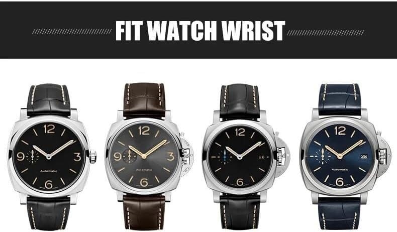 Bracelet de montre en cuir authentique PAM01312 1950 texturé