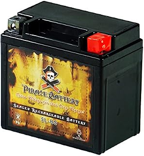 YTX5L-BS Replacement Motorcycle Battery - Rechargeable High Performance - AGM - Sealed Maintenance