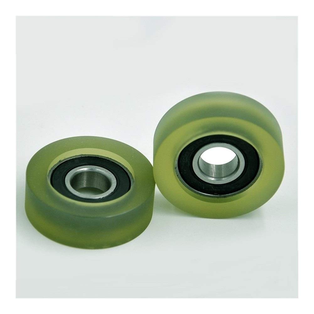 PU 6001 Rodamiento Cubierto de Poliuretano 12x40x13 mm Eje 12 mm PU600140-13 Cubierta de uretano PU6001 Rodamientos