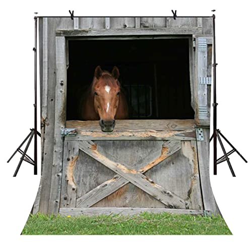 Fondo Fotográfico EOALOR Caballo 1.5x2.1 m miniatura 2