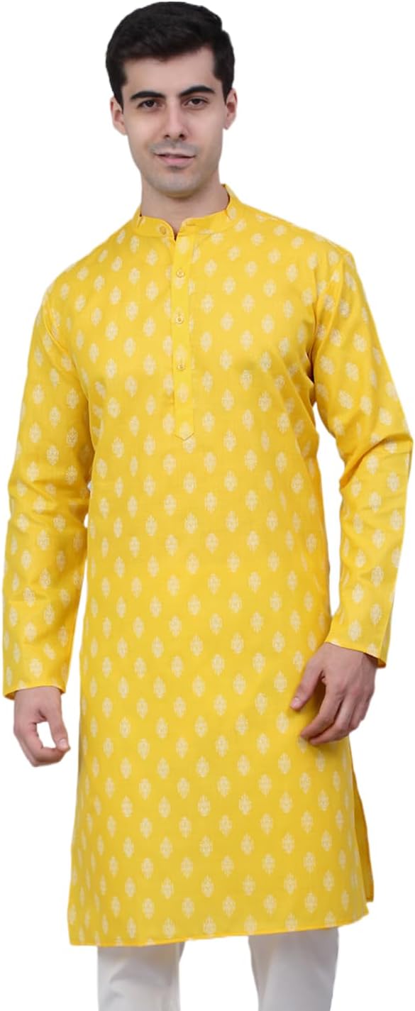 Jompers Floral Printed Kurtas for Men