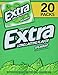 Wrigley's Sugar Free Gum, Extra Spearmint,20 count,15 sticks each