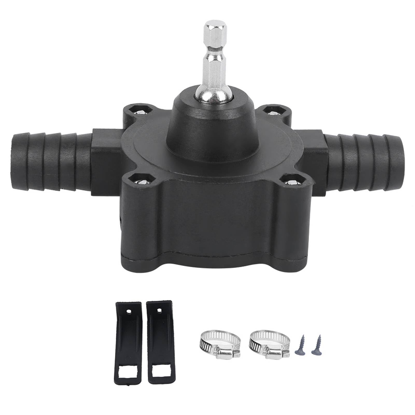 Pompe de forage à main pompe de transfert d'eau Portable petite taille auto amorçante pompe auto amorçante centrifuge pour équipement industriel pour piscine de jardin, pompe centrifuge