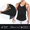 Agilelin Canottiera Uomo Palestra Allenamento Canotta Bodybuilding da Ginnastica ad Asciugatura Rapida(Blu/S) #2