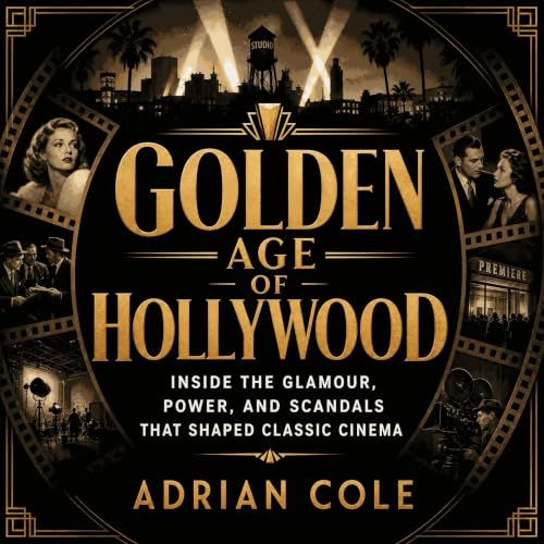 『Golden Age of Hollywood: Inside the Glamour, Power, and Scandals That Shaped Classic Cinema』のカバーアート