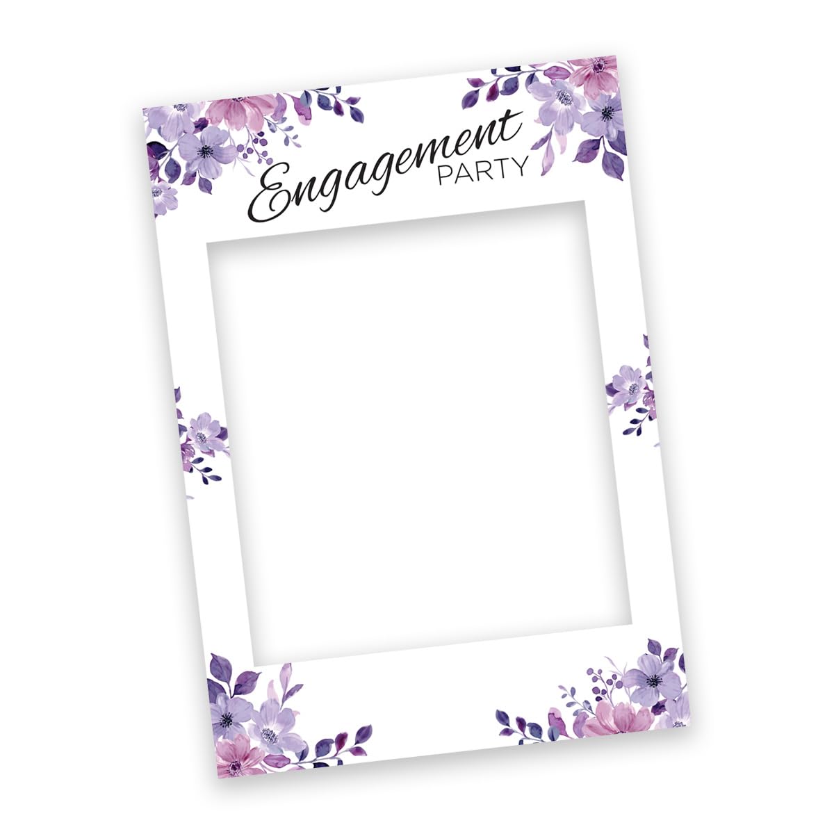 Accessoires de selfie pour fête de fiançailles et photobooth de jardin